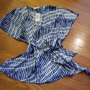 Michael Kors s/m top swim cover up tunic S/M